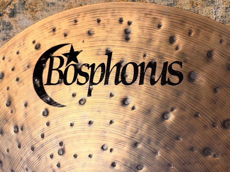 UNIQUE Light COMPLEX Bosphorus LOW BELL PROTOTYPE Ride Crash 22” IMMACULATE 2136 g Deep Hammered!