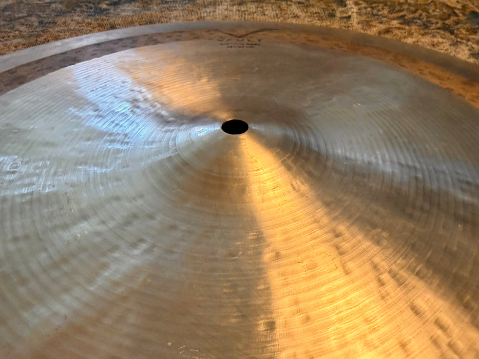 Sabian HHX VAULT JACK DEJOHNETTE 3-POINT 21” Ride THIN EARLIER VERSION at 2378 g Controlled