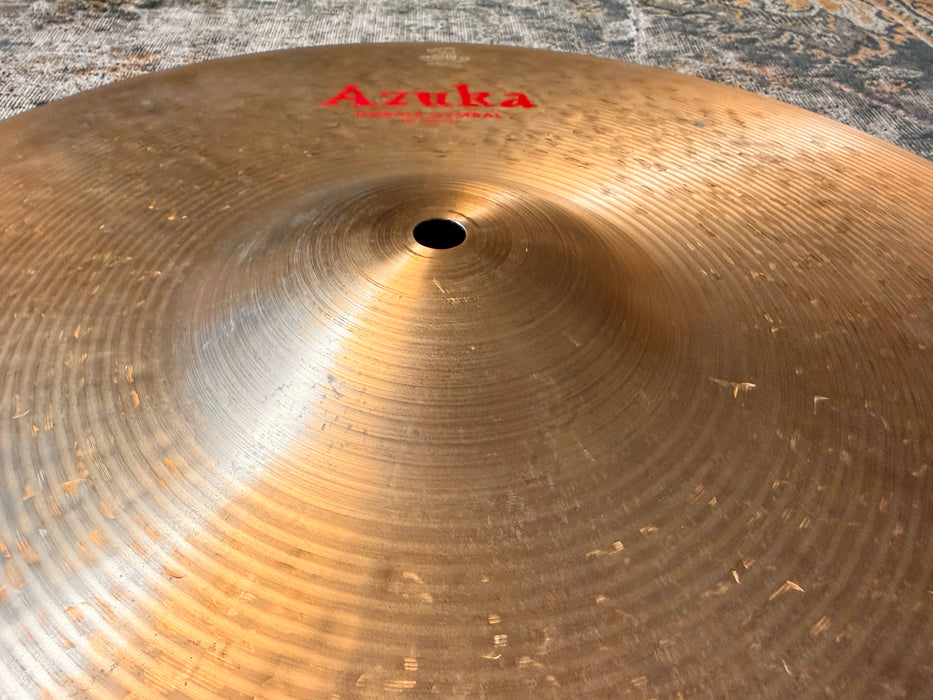 Zildjian AZUKA TIMBALE CYMBAL Ride Crash Multi EFX Discontinued! Dark Dry Great Bell! 1758 g