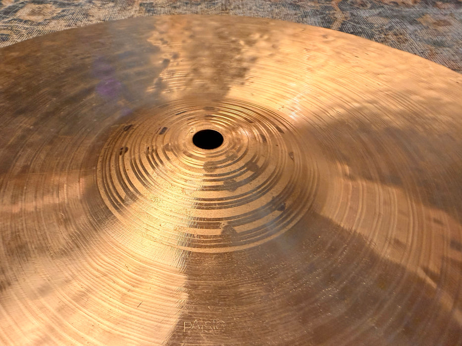 PAISTE Original ETCHED LOGO TRADITIONAL EXTRA THIN Crash 16” 928 g ULTRA COMPLEX! Rare!