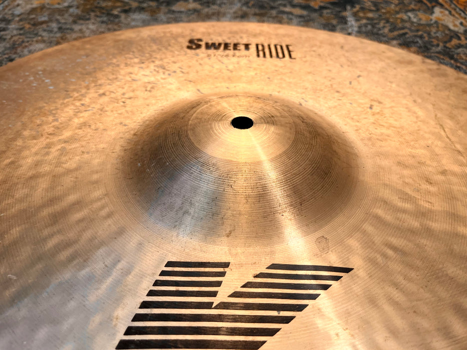 Zildjian K Sweet Ride 21” 2362 g DARK! Smooth CRASHABLE! Versatile! Don’t PAY $525?