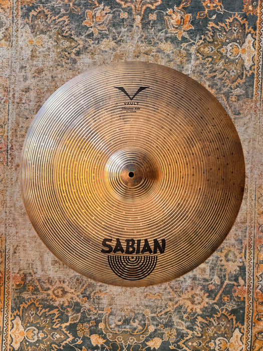 Discontinued Sabian VAULT HH CROSSOVER 21” Ride Crash IMMACULATE Shape! 2186 g DRY Still Crashable