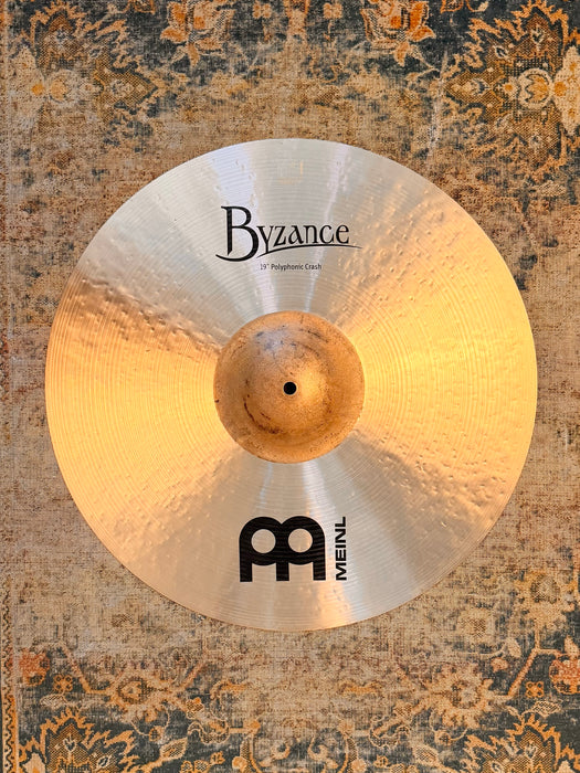 Meinl BYZANCE POLYPHONIC Crash 19” PERFECT! Traditional w RAW BELL g 1628 g LIGHT RIDE