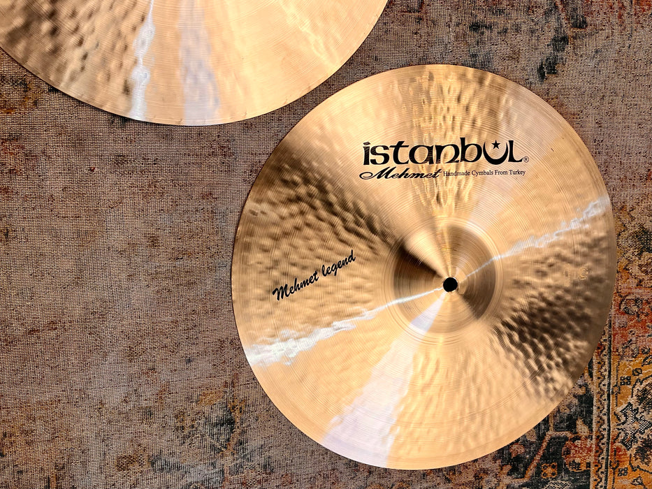 ISTANBUL Mehmet 15” Legend Hihats Mel Lewis 1184 1336 g Glowing WARM Dark IMMACULATE