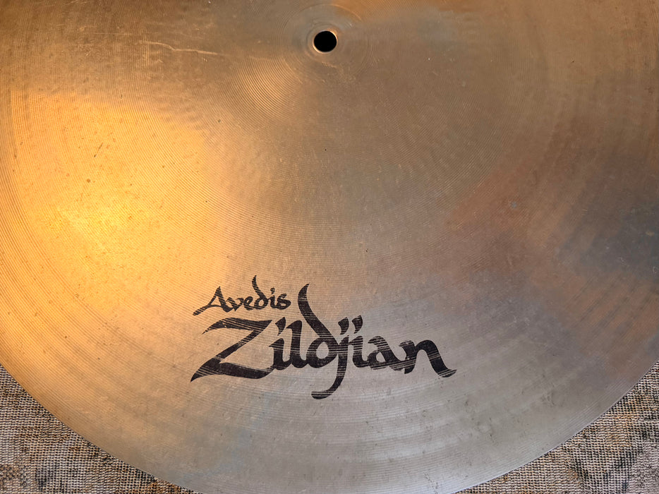 Discontinued THIN Ultra Smooth GLASSY Zildjian 20” A CUSTOM FLAT RIDE 2112 g Dark CONTROLLED