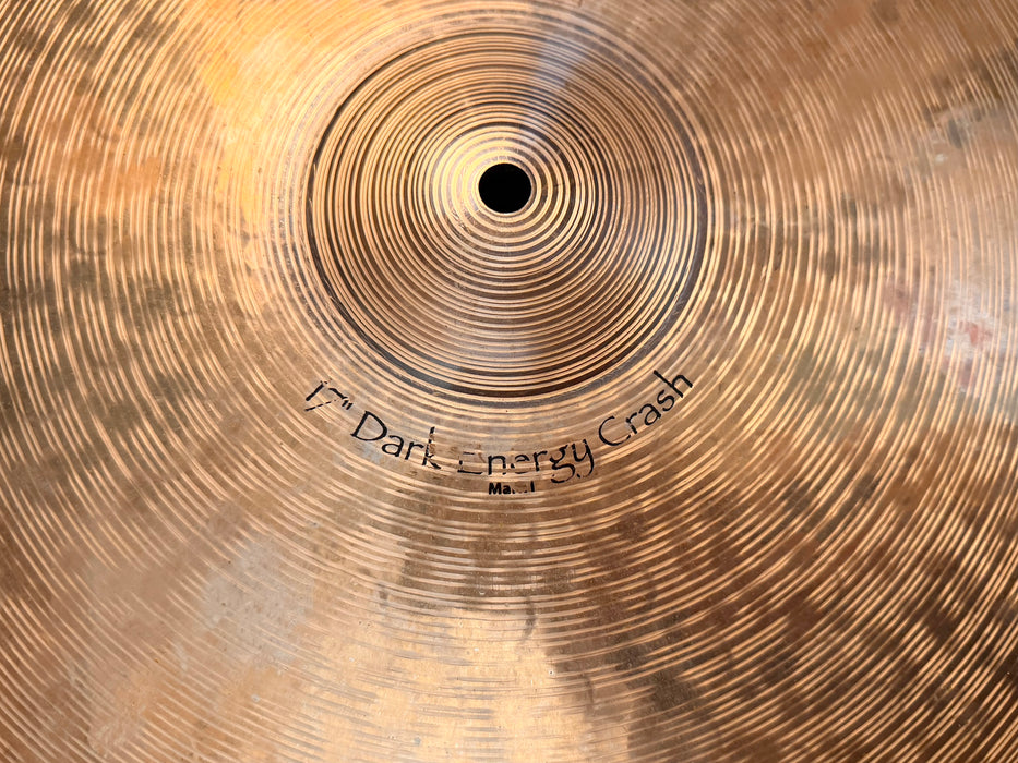 PAISTE DARK ENERGY CRASH 17” 1272 g Beautiful! DON’T Pay $550!