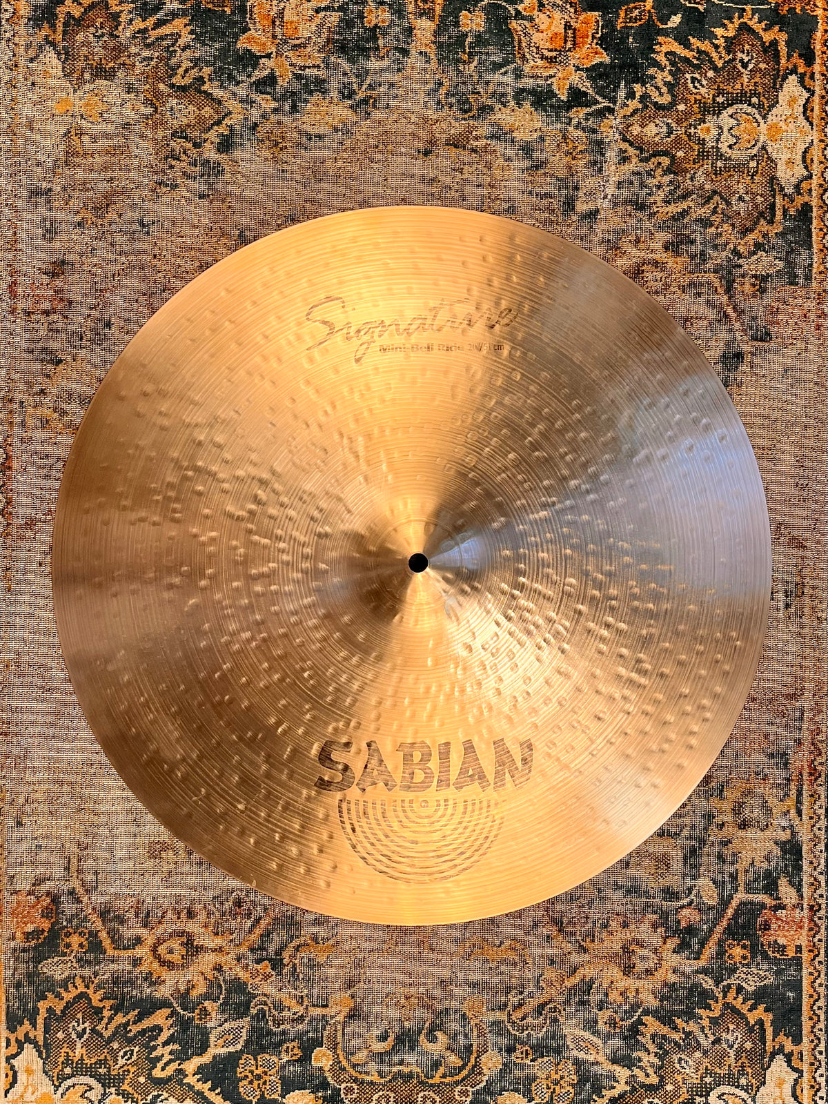 RARE Sabian Carl Allen Signature MINI BELL Ride HH 20 RARE Sabian Carl Allen Signature MINI BELL Ride HH 20
