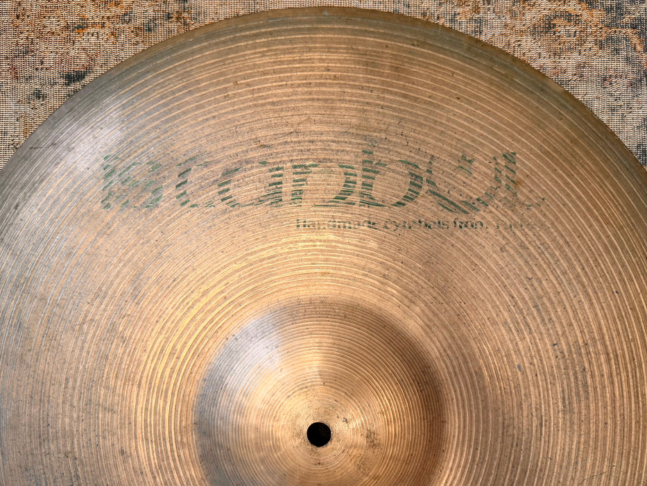 RARE Vintage ISTANBUL Pre Split AGOP MEHMET Factory PING Ride 20" 2696 g FOCUSED Pronounced PING