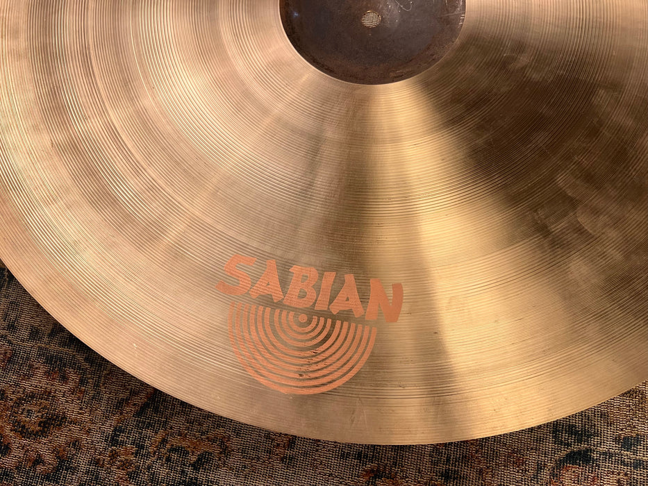 Dark Dry Versatile Sabian AA APOLLO 22” Ride or Crash MULTI 2366 g RAW Finish