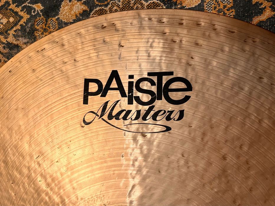 JR ROBINSON’S PERSONAL JR Robinson PAISTE Signature 24” Masters DEEP Ride SIGNED! 4274 g