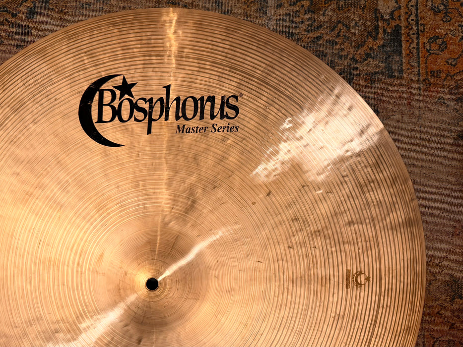 ULTRA Paper Thin 24” Bosphorus MASTER Series Ride Crash MULTI! Only 2262 g INCREDIBLE Papery Shimmer!