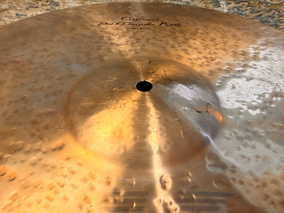 RARE Discontinued Zildjian K Custom DARK COMPLEX 21” Ride 2612 g Gorgeous