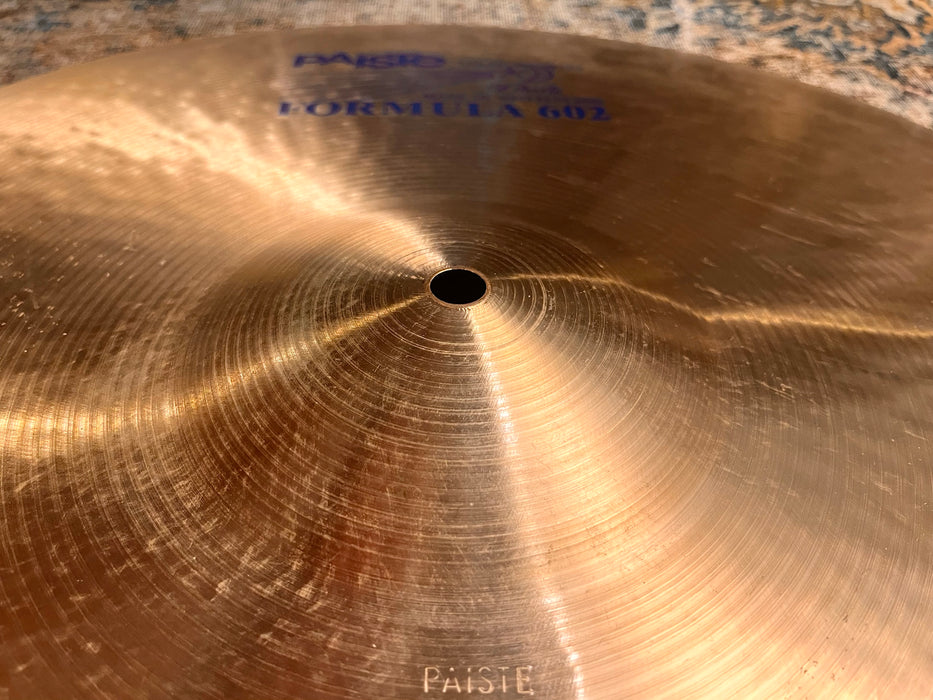 RARE Vintage Paiste BLUE LABEL 21” HEAVY 2895 g Ride Keltner Wertico! VERY CLEAN! Collectible!