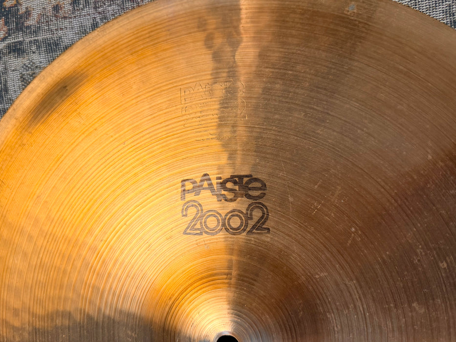 RARE 1978 Vintage Paiste 2002  FACTORY STAMPED MEDIUM 16” BONHAM! SUPER CLEAN! ICONIC TONE! 1152 g