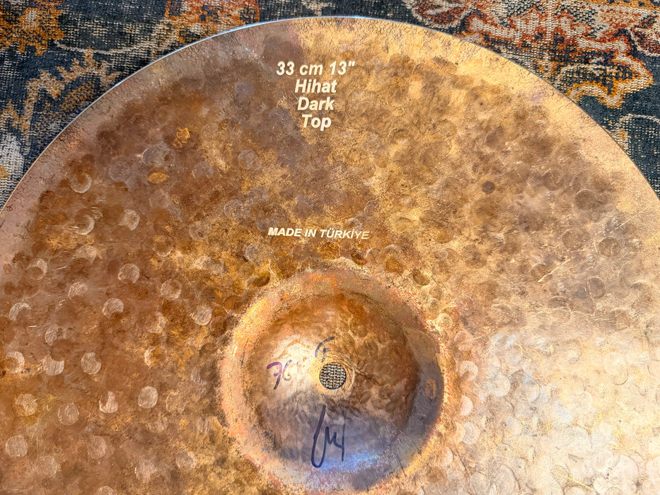 FAST Dry Complex Bosphorus TURK 13” Hihats RARE & MINT! RAW UNLATHED 768 & 950 g