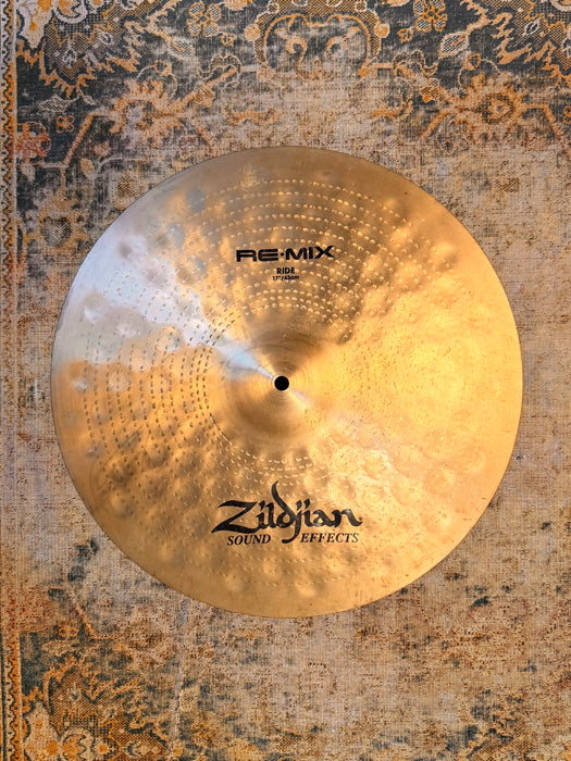ULTRA RARE Zildjian ORIGINAL REMIX Ride 17” K - Like But Lathed! NOT The Breakbeat! 1760 g