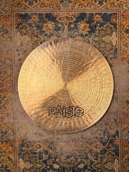Paiste TRADITIONAL Light FLAT RIDE 20” PERFECT! 2030 g SEMI-DRY Controlled! Great! Don’t Pay $760!!