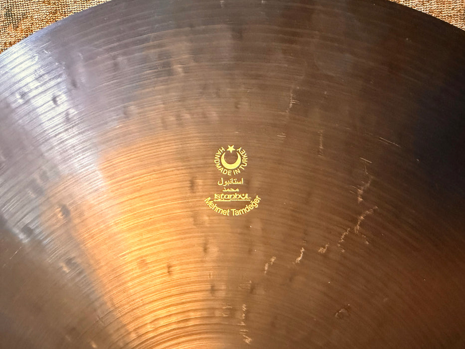 Istanbul Mehmet 50th Anniversary Carmine Appice Ride 22” Blackened 3476 g