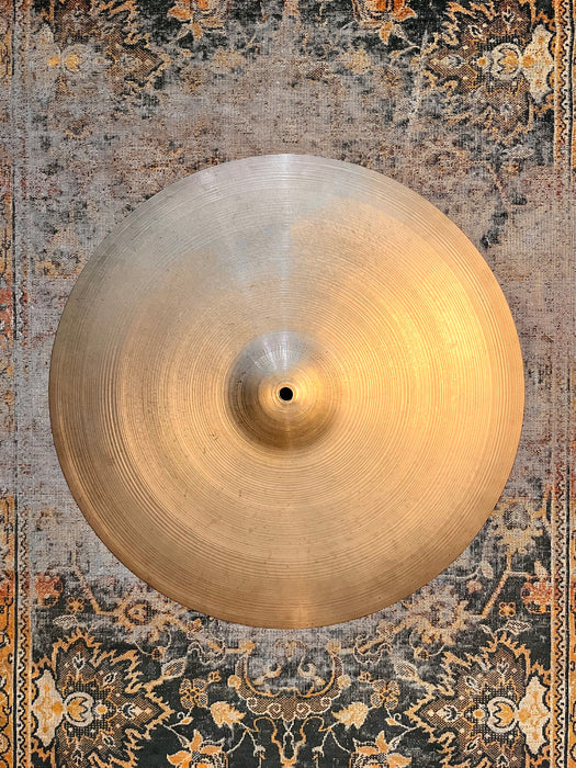 AMAZING LUSH 1950s Vintage ZILDJIAN 20" DARK Ride or Crash GORGEOUS 2050 g Sounds Awesome Versatile