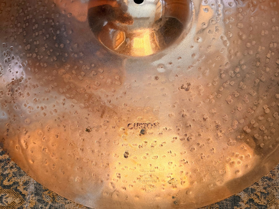 THE FAMOUS Zildjian 22” K CUSTOM Ride ICONIC Semi-Dry! Discontinued! Brilliant K! 3478 g