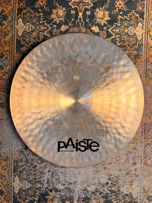 Paiste MASTERS 22” DARK CRASH Ride CLEAN! 2364 g Sizzle! LIGHT COMPLEX AIRY! Don’t Pay $820!