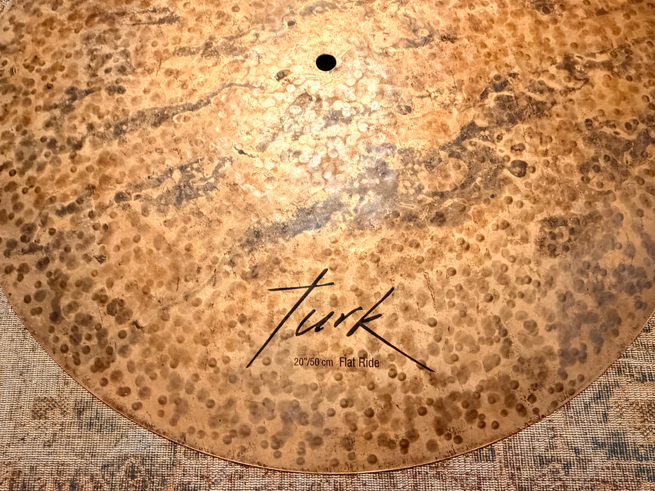 Istanbul AGOP TURK Flat Ride 20” at a THIN 1795 g DARK Dry Very Controlled! Amazing Organic FLAT!