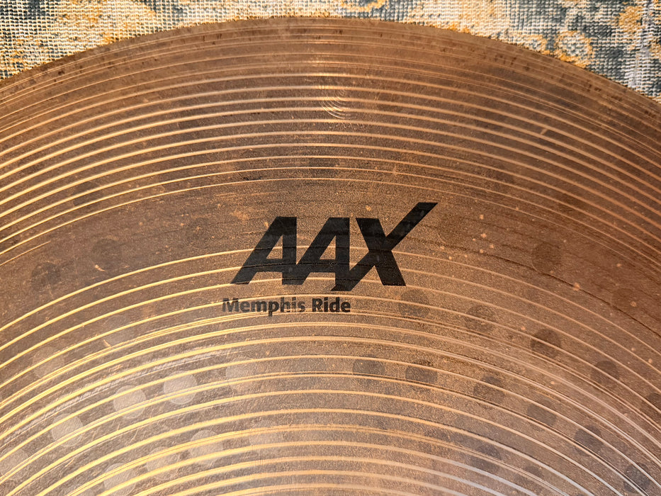 Sabian CUSTOM 24” Memphis Ride 2 FOOT Light Dry Beauty! One Of Kind! Perfect Shape! 3442 g