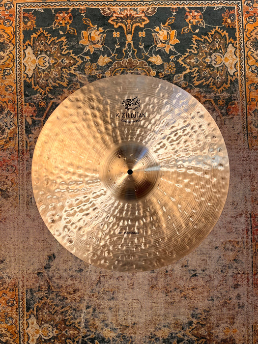 Super DARK DRY Zildjian K CONSTANTINOPLE Suspended Crash Ride 20” 2016 g IMMACULATE!