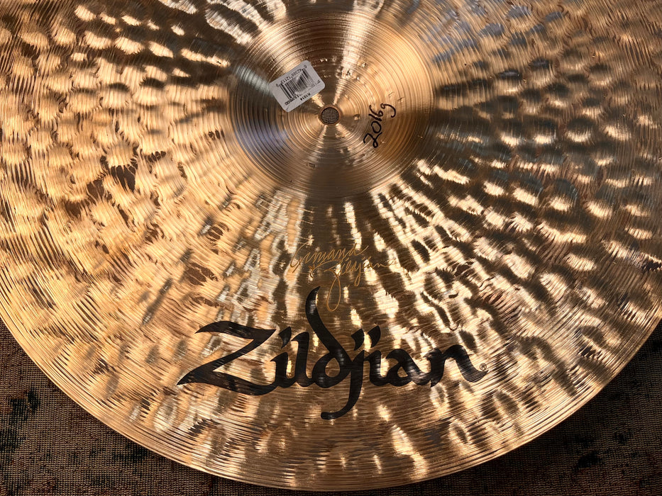Super DARK DRY Zildjian K CONSTANTINOPLE Suspended Crash Ride 20” 2016 g IMMACULATE!