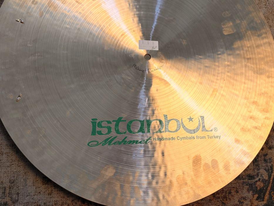 ISTANBUL Mehmet HORACIO EL NEGRO FLAT RIDE 22” Sizzle Immaculate! Stunning! Controlled! Ultra Mellow! 2418 g