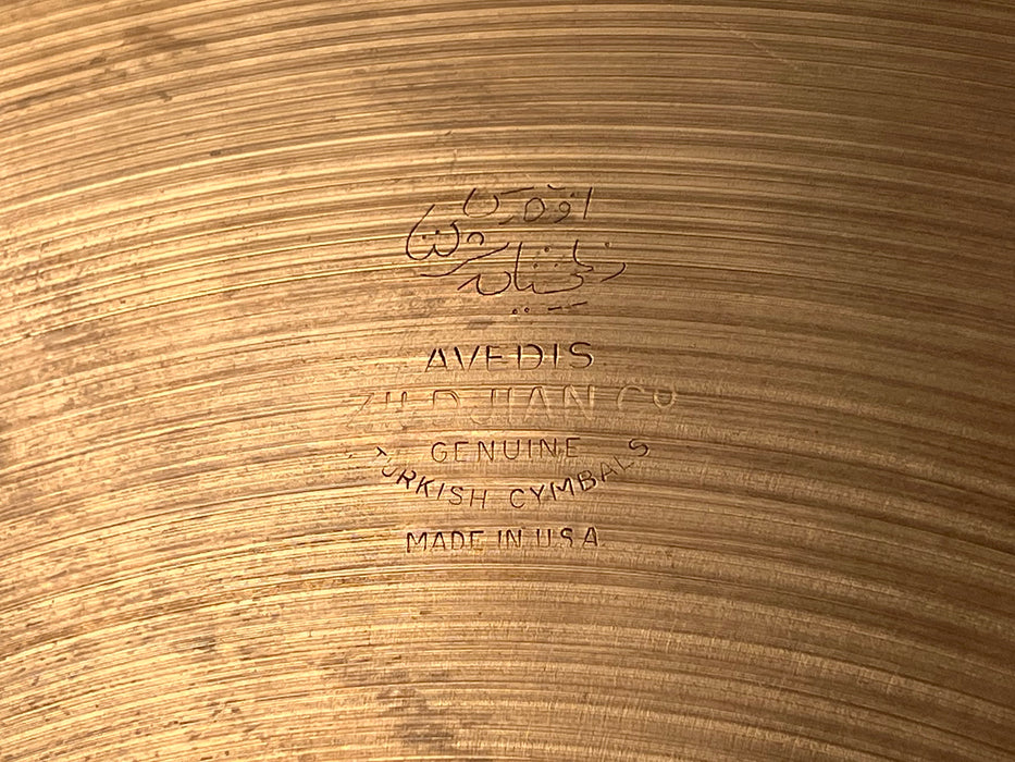 Glorious THIN 1960s Vintage Zildjian 15” Hihats 996 1192 g LIGHT DRY RINGO