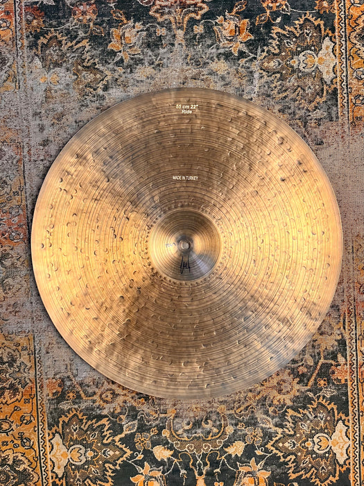 Light Complex Bosphorus 1600 Ride 22” 2242 g IMMACULATE Pre Aged! PAPER-Y SMOOTH!