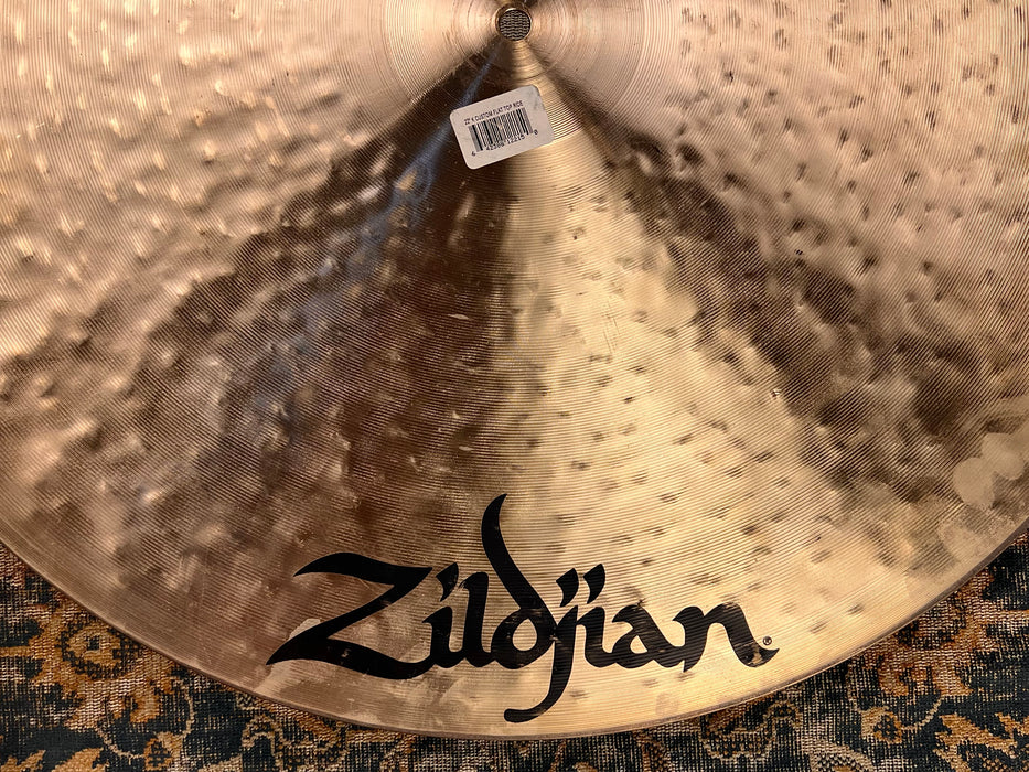 Rare Discontinued Zildjian 22” K Custom FLAT RIDE 2646 g CLEAN