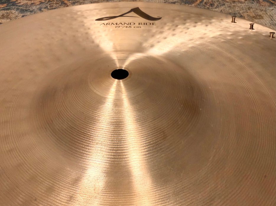 Zildjian Armand BEAUTIFUL BABY 19” Sizzle Ride Crashes! SMOOTH MELLOW! 1790 g Why Pay $509