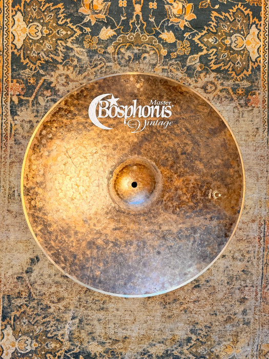 Bosphorus MASTER VINTAGE 20” Ride Crash ONLY 1790 g IMMACULATE Cond! PAPER-Y LIGHT! Unlathed!