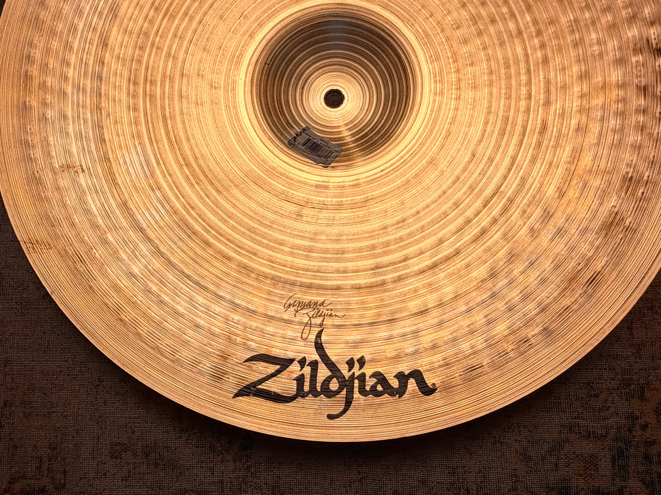 ZILDJIAN A & CIE "Vintage" 20" RIDE IMMACULATE NOS? 1st RUN! NO LONGER MADE! Smooth Clean Tone! CRASHABLE 1962 g