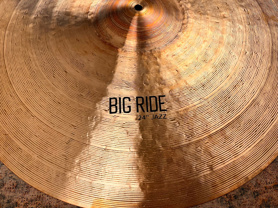 RARE THIN ISTANBUL Mehmet 24” BIG RIDE Jazz Only 2595 g MINT! Absolutely GLORIOUS!