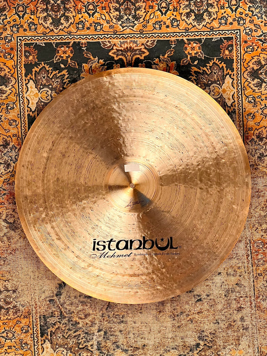 RARE THIN ISTANBUL Mehmet 24” BIG RIDE Jazz Only 2595 g MINT! Absolutely GLORIOUS!