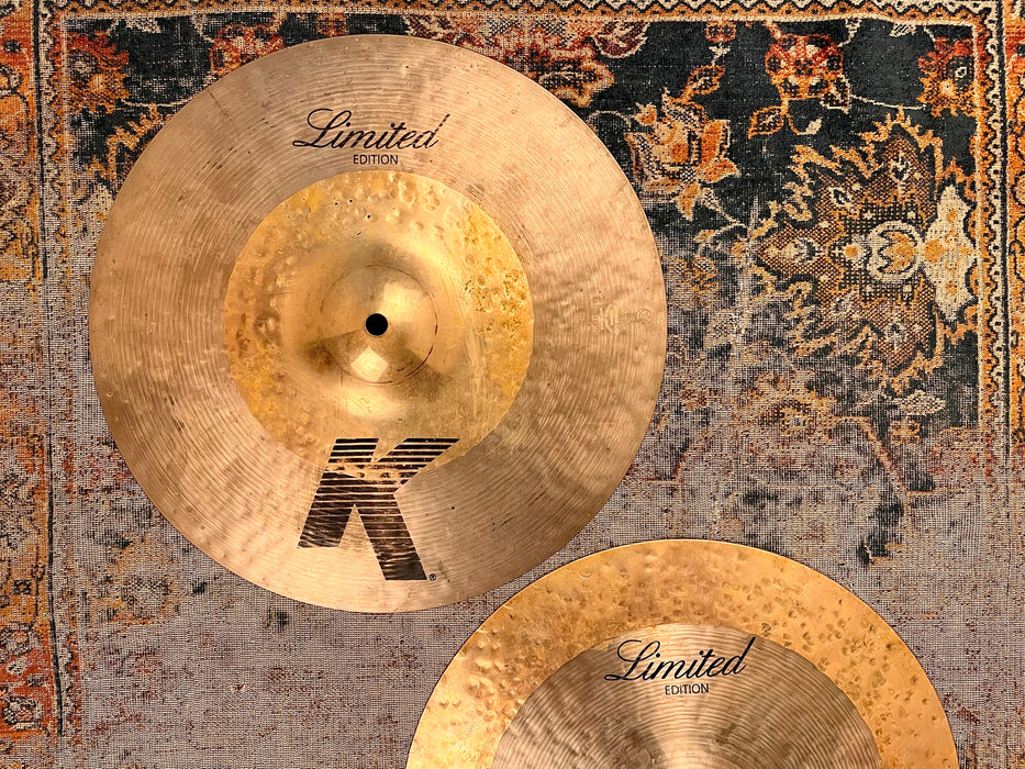 LIMITED EDITION Zildjian K Custom REVERSIBLE HYBRID Hihats 14” 1124 1160 g Akira Jimbo