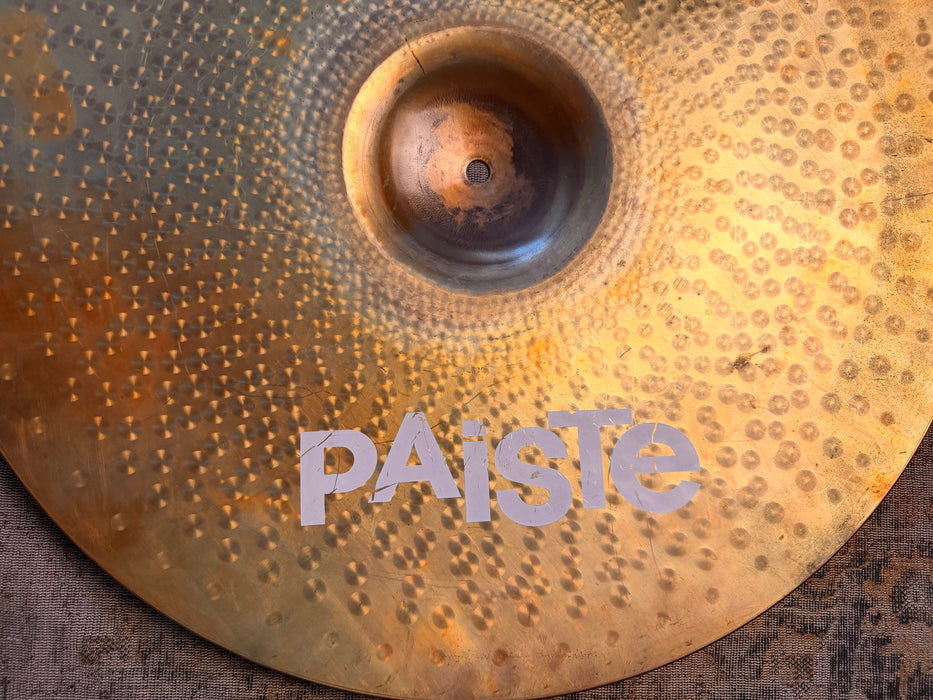 RARE PAISTE RUDE 21” YES! THE 21”! ORIGINAL FROM ‘85! 2846 g Alex Van Halen