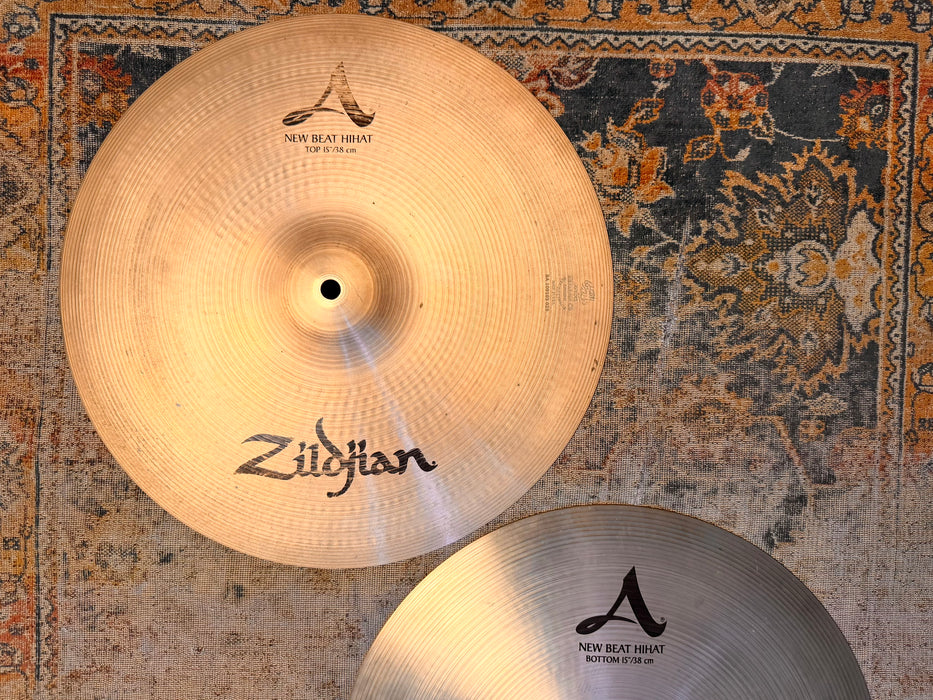Zildjian 15” NEW BEAT Hihats CRISP and CLEAN Articulate Tone! Darker Than 14s” 1136 1620 g Don’t Pay $510