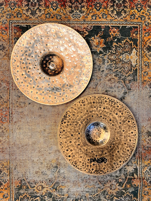 UNIQUE Paiste DARK ENERGY PROTOTYPE Hihats 14” 868 1388 g DARK DRY Very LOW! Crisp!