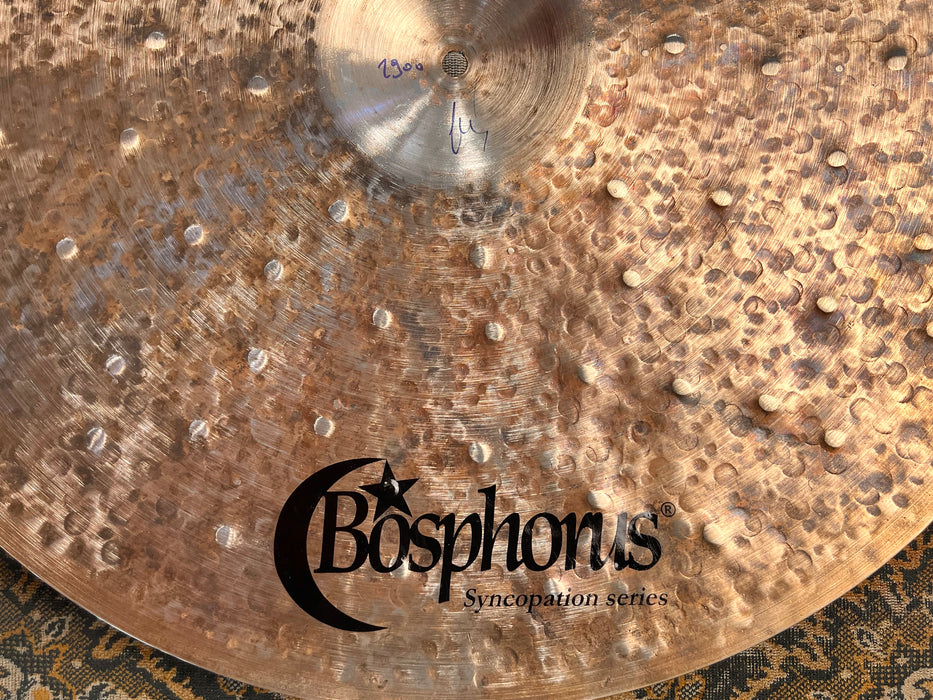 MASSIVE RARE Bosphorus 24” SYNCOPATION SW Ride 2900 g DARK COMPLEX Gorgeous Pre Aged