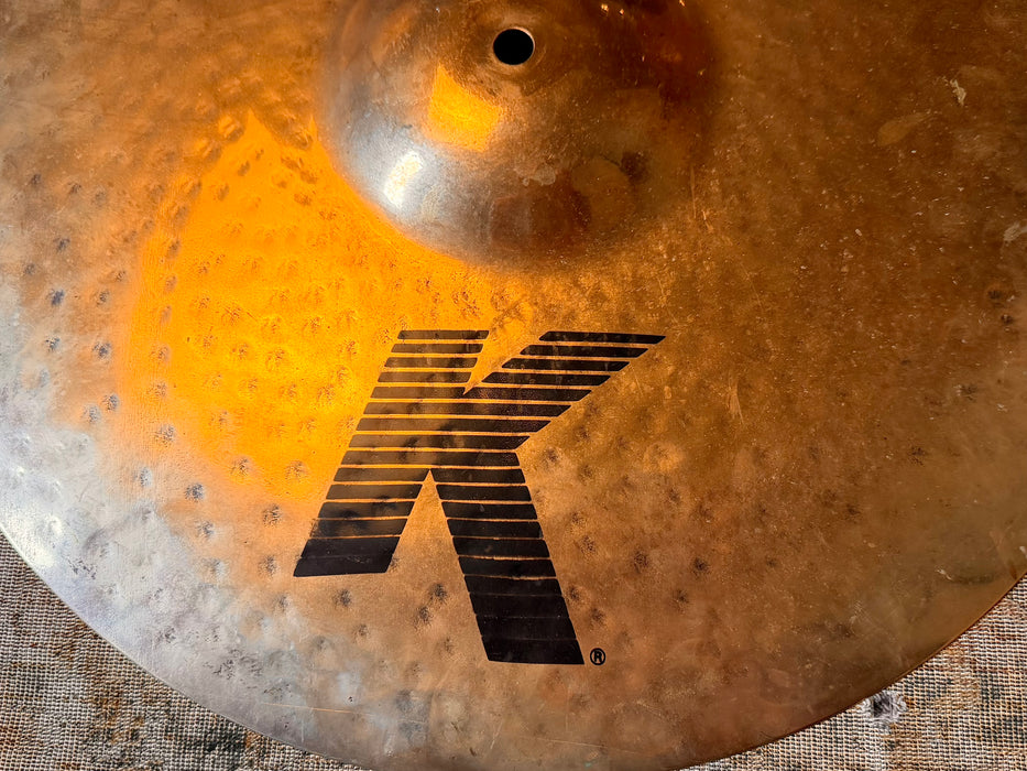 Zildjian K Custom STEVE GADD SESSION 18” Ride DISCONTINUED 2150 g Dark Dry! Great STICK