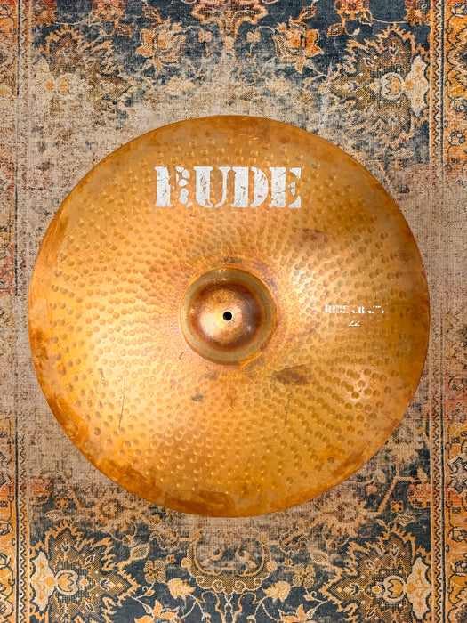 THE FAMOUS ORIGINAL 1981 Paiste RUDE Ride Crash 3181 g STEWART COPELAND! The SOUND!