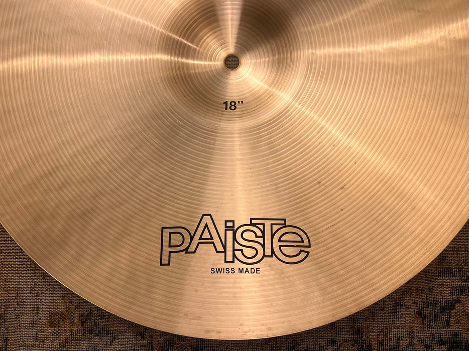 PERFECT Paiste 602 THIN CRASH 18” 1346 g WHY Pay $490?