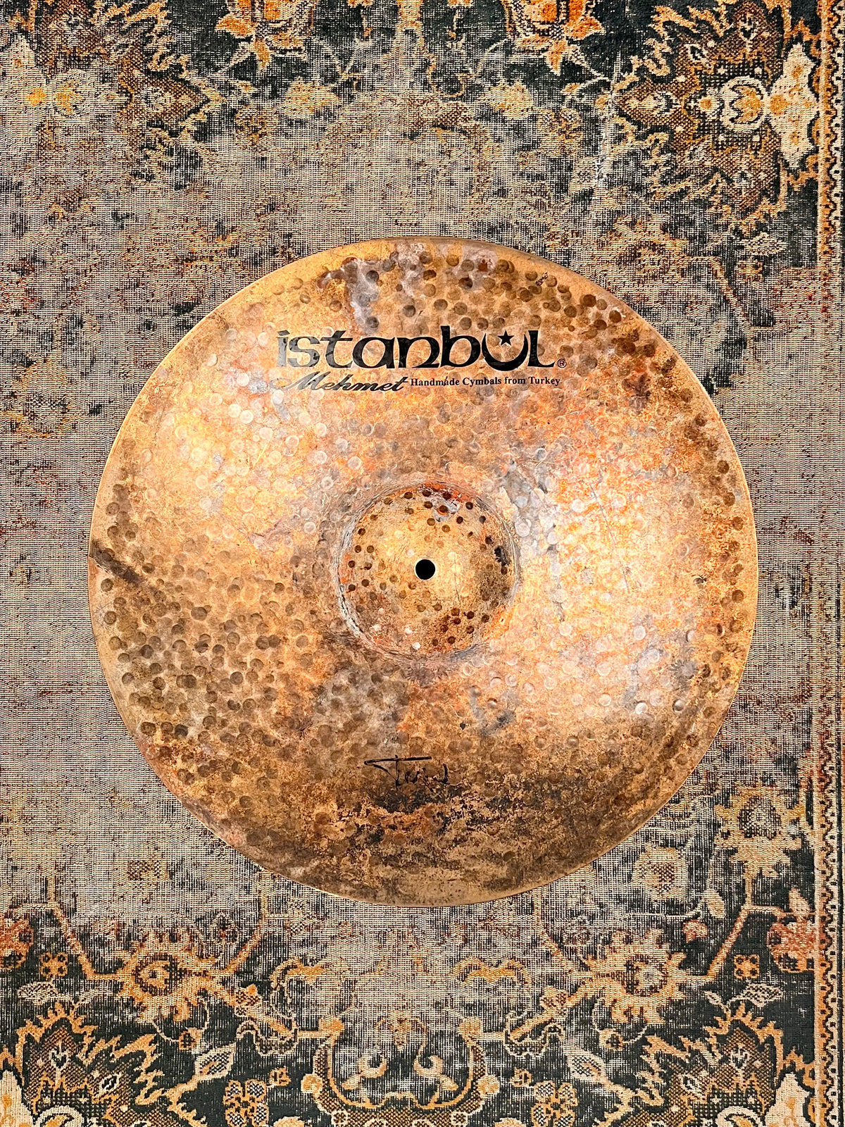 Dark DRY Controlled ISTANBUL Mehmet TURK JAZZ Ride 18 1629 g GORGEOUS Hazelshould Drums Cymbals