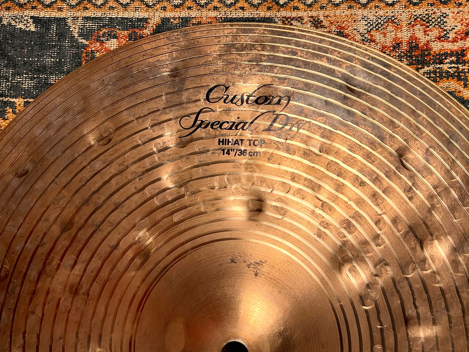 Zildjian K Custom SPECIAL DRY Hihats 14” 942 1365 g PERFECT Condition! CRISP! Dont Pay $600!