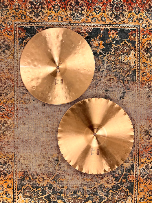 Paiste SOUND CREATION DARK SOUND EDGE Hihats 14” 1152 1230 g RARE! THE FAMOUS! Iconic! Clean!