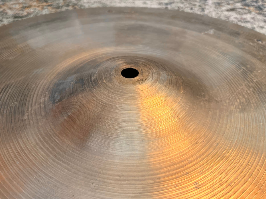Light Airy 1950s Vintage Zildjian 18” Light Crash Ride Sizzle 1526 g ALL 6 ORIGINAL RIVETS HAND HAMMERED